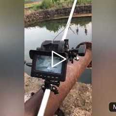 GAMWATER  25M 1000TVL Fish Finder Underwater Fishing Camera 4.3'' Monitor