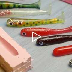 Making Paddle Tail Soft Plastic Fishing Lures