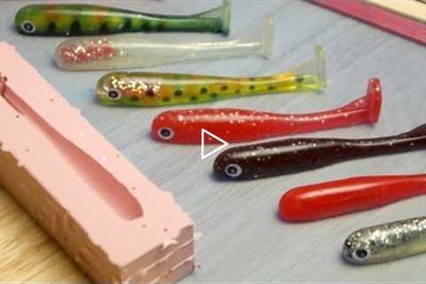 Making Paddle Tail Soft Plastic Fishing Lures