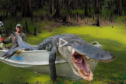 Alligator as big as the boat! {Catch Clean Cook} protecting the local kids!