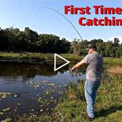Highly INVASIVE Fish In a Canal LOADED With Crappie & Bluegill! (Catch Clean Cook)!