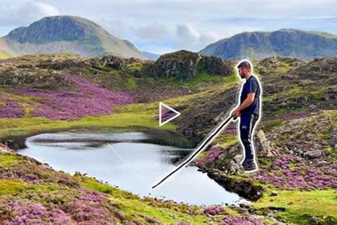 Fishing this TINY Mountain Lake left me SPEECHLESS! ⛰