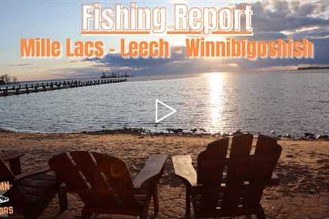 Fishing Report: Mille Lacs Lake, Leech Lake & Lake Winnibigoshish 08-05-2022