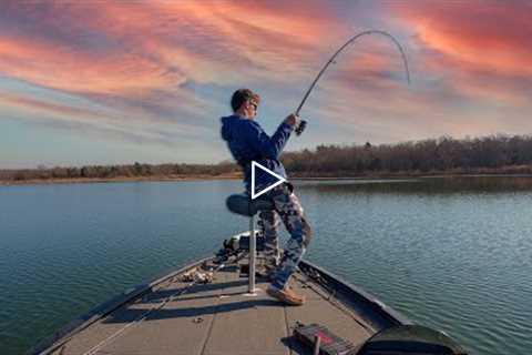 The Sneakiest Way To Catch Bass -- 29 Minutes Of JUST FISHING #4