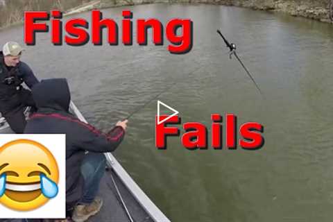 Funny Fishing Fails and BLOOPERS!!!