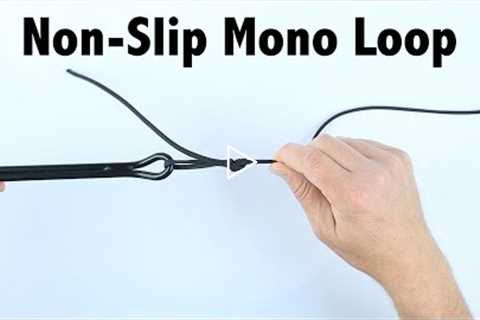 How to Tie a Non-Slip Mono Loop - Ashland Fly Shop