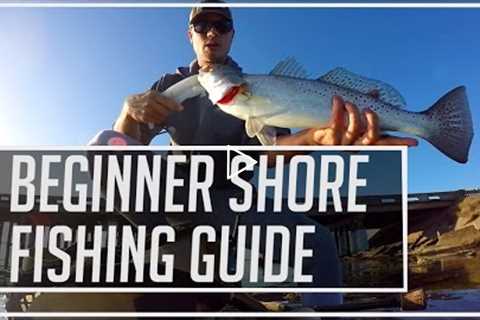 Beginner Saltwater Shore Fishing Guide - With Lures