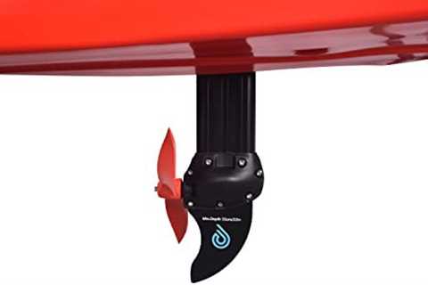 Riot Kayaks Mako 12′ Fishing Yak with Impulse Pedal Drive, Red