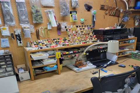 My Tying Space: Neil Luehring’s “Fishing Room”