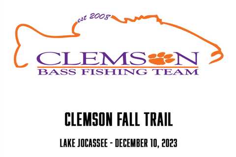 2023 Clemson Fall Trail – Lake Jocassee – December 10