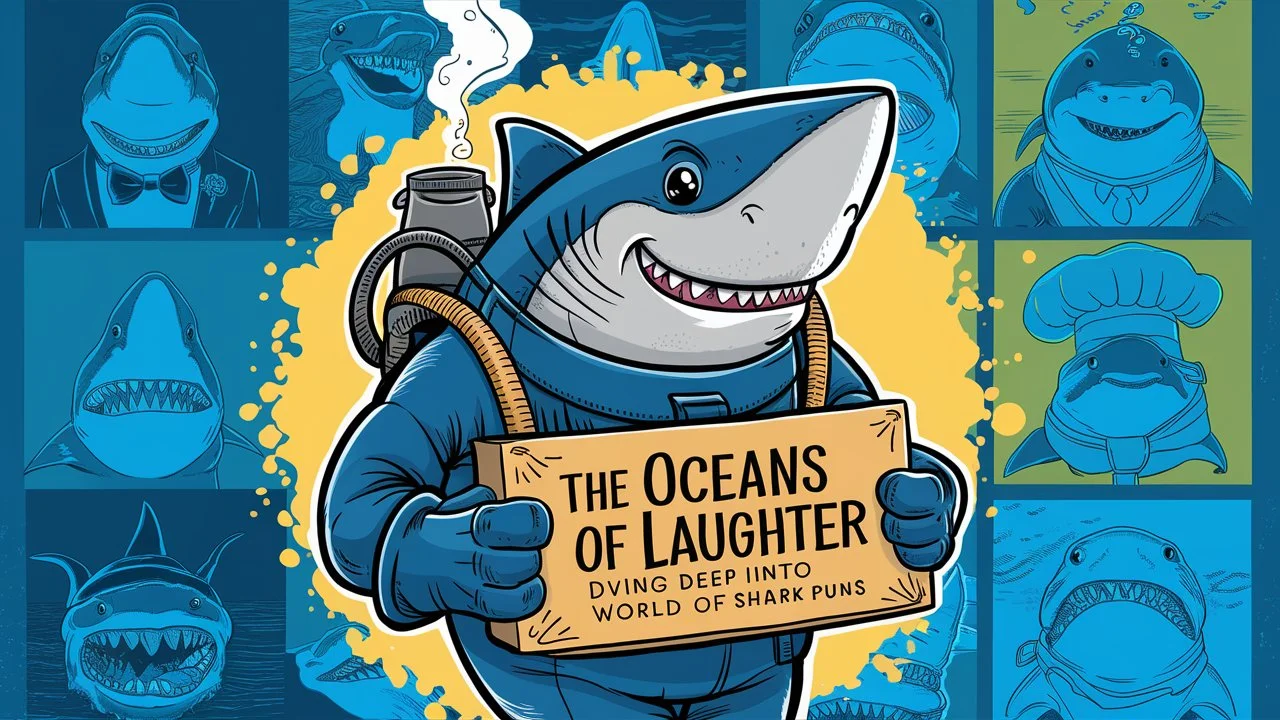 Shark Puns That Will Have You Laughing Out Loud - Crack Up Puns